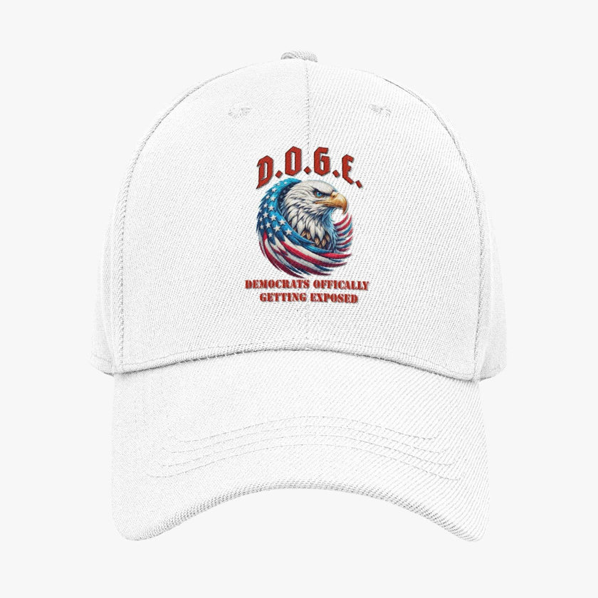 DOGE | Democrats Officially Getting Exposed Trucker Cap | Adjustable Unisex Hat - My Store