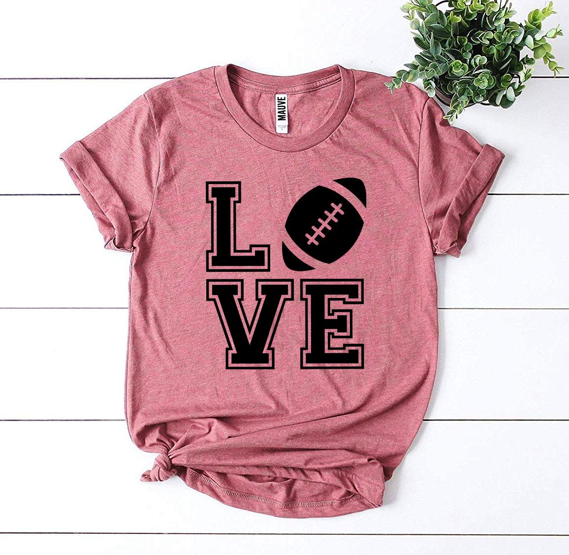 Love Football T-Shirt image 2