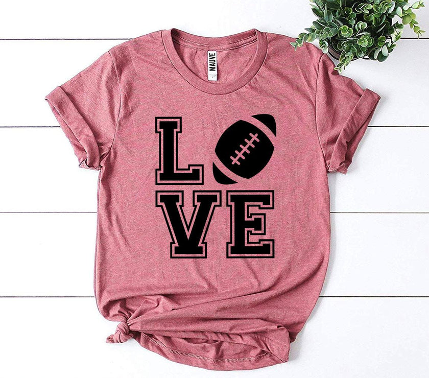 Love Football T-Shirt image 2