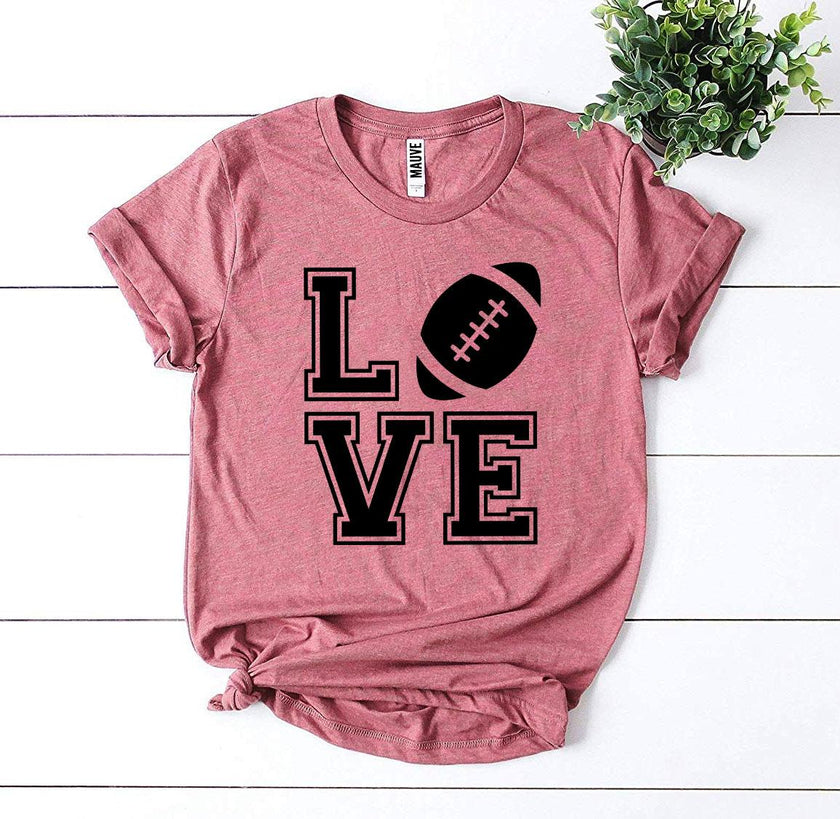 Love Football T-Shirt image 2