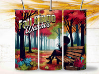 Fall Binge Watching | 20oz Tumbler | Beautiful Colors - My Store