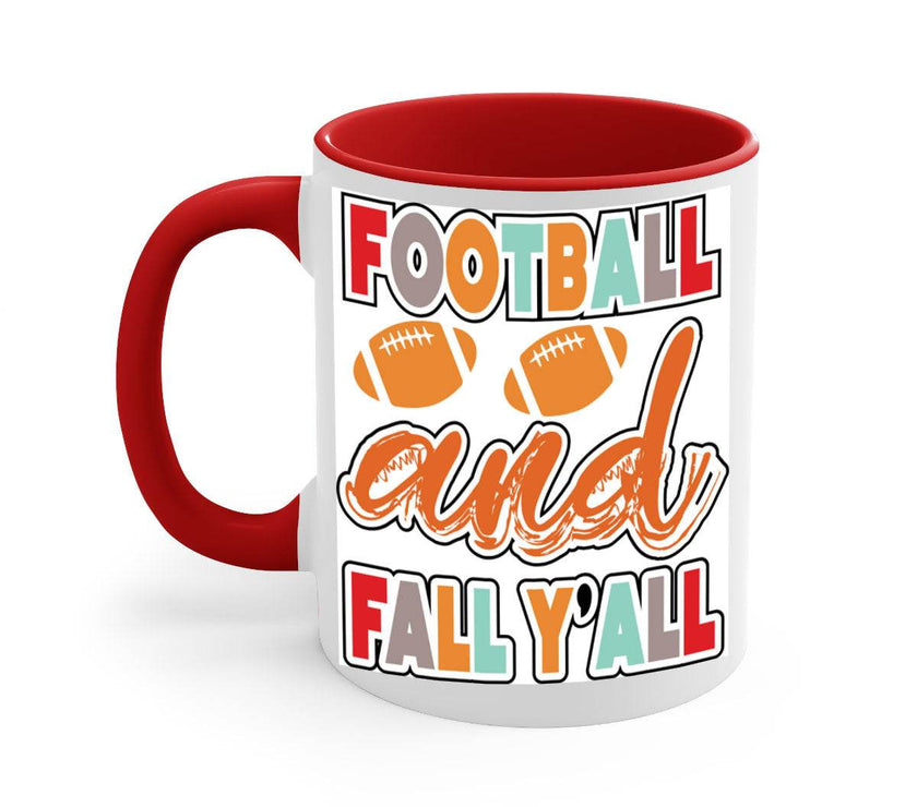 Football and Fall Yall- fall-Mug /Cup - My Store