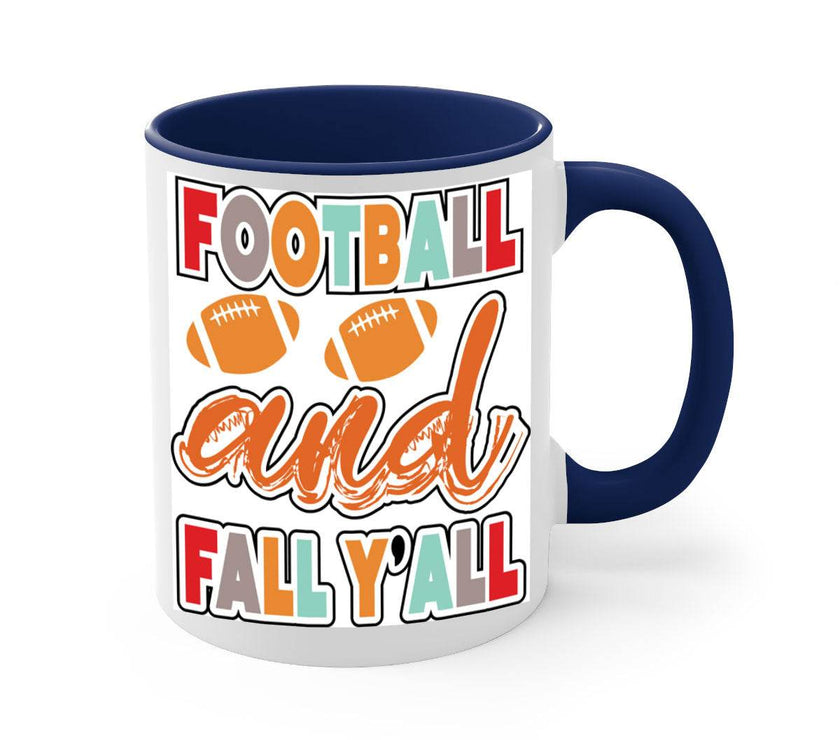 Football and Fall Yall- fall-Mug /Cup - My Store