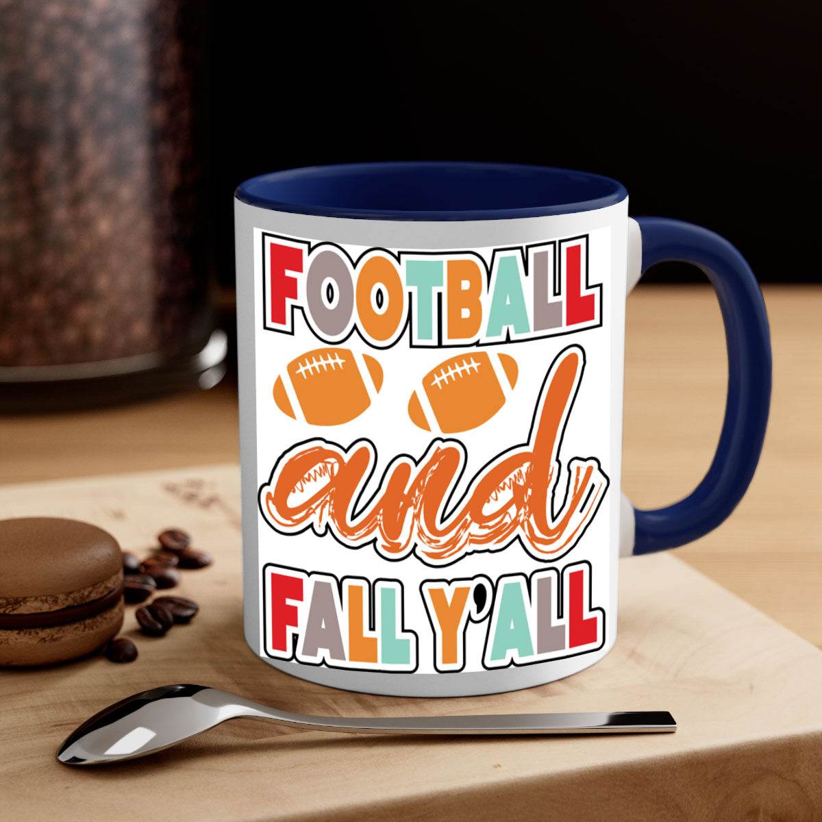Football and Fall Yall- fall-Mug /Cup - My Store