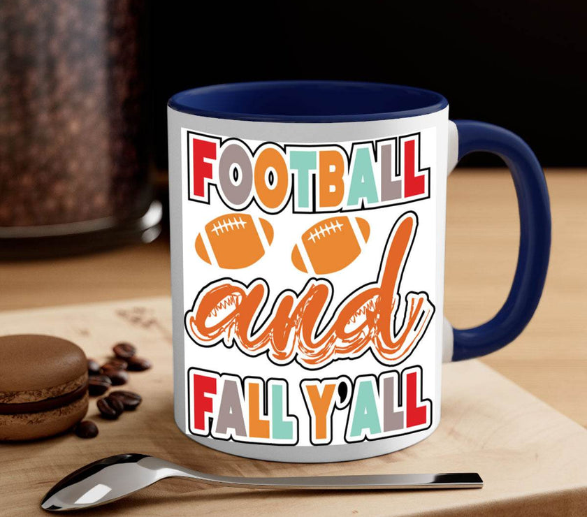 Football and Fall Yall- fall-Mug /Cup - My Store