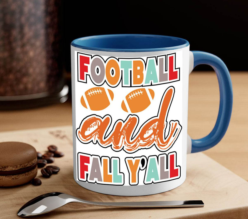 Football and Fall Yall- fall-Mug /Cup - My Store