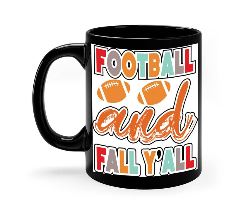 Football and Fall Yall- fall-Mug /Cup - My Store