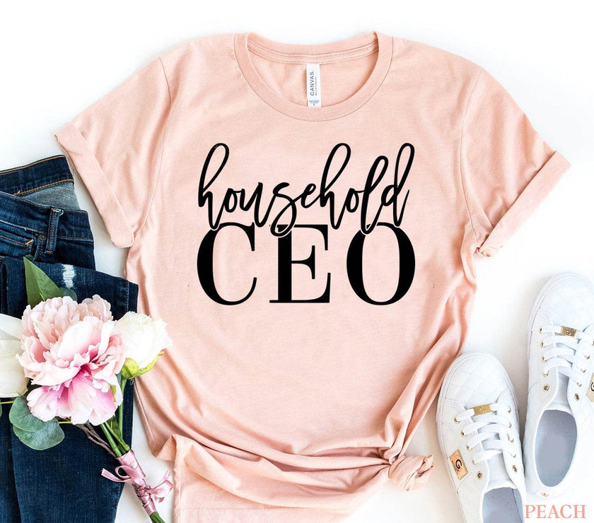 Household CEO T-shirt - Mom - Women's Funny Shirt - My Store