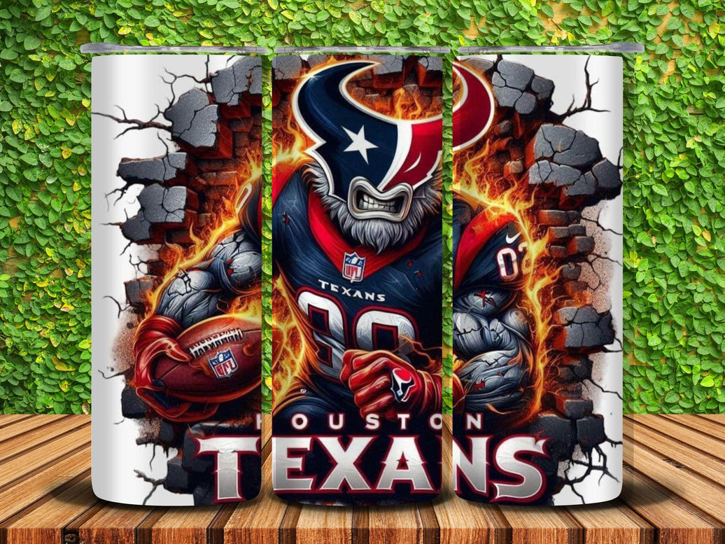 Houston Texans Football Fan Gear 20oz Tumbler - My Store