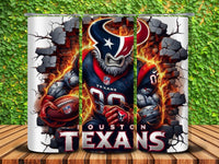 Houston Texans Football Fan Gear 20oz Tumbler - My Store