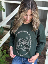 I Will Not Fear Tomorrow Sweatshirt | Women's Shirt | Motivational - My Store