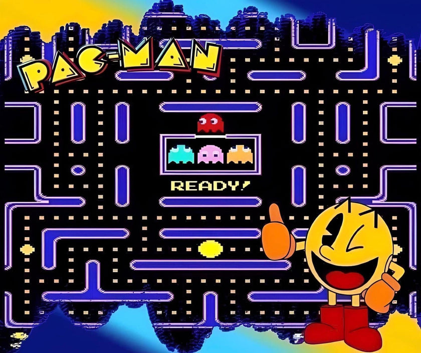 Retro Pacman Arcade Game 20oz Tumbler image 1