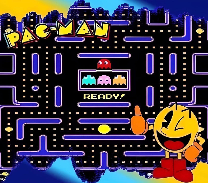 Retro Pacman Arcade Game 20oz Tumbler image 1