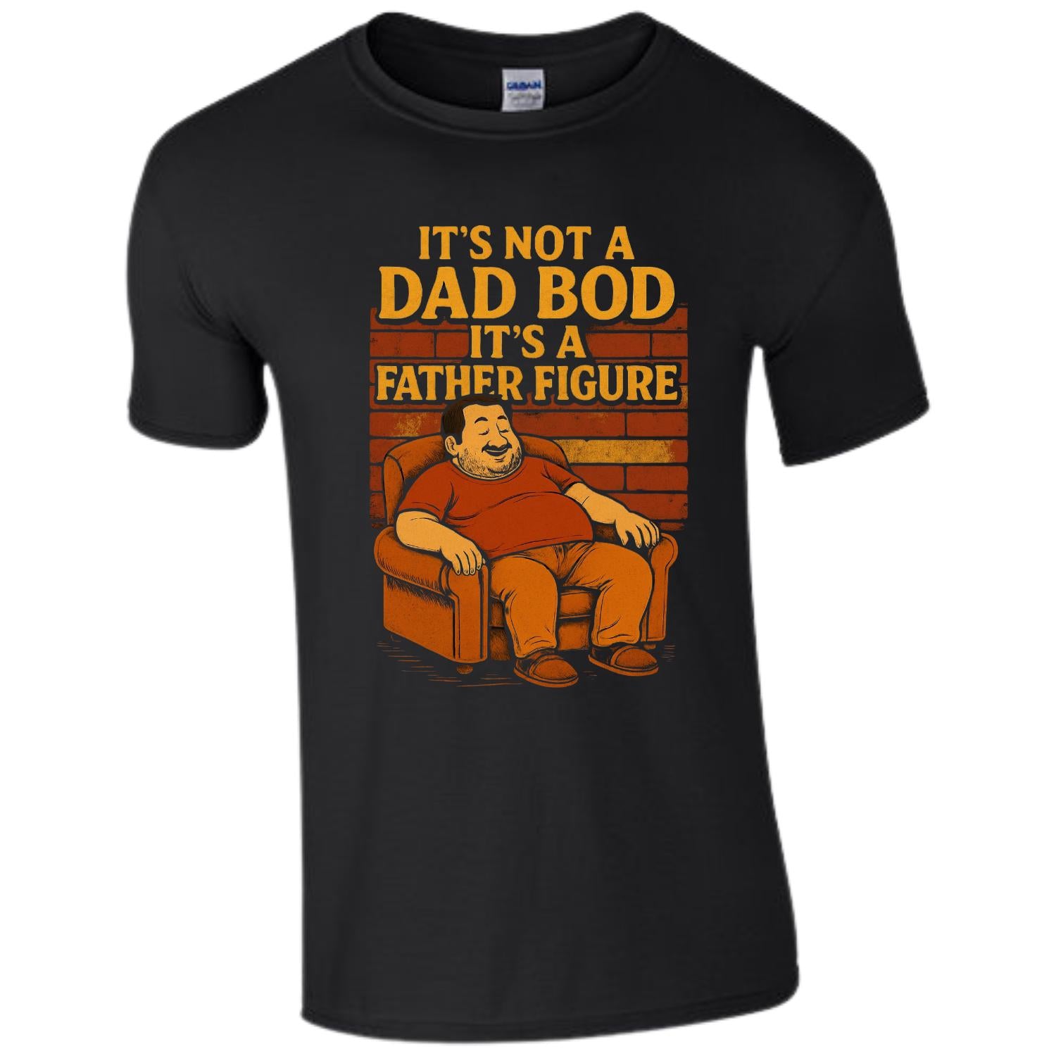 Funny Father's Day T-shirt - It's Not a Dad Bod, It's a Father Figure Tee for Dads, Gifts for Dad, Unique Dad Humor Shirt