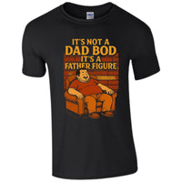Funny Father's Day T-shirt - It's Not a Dad Bod, It's a Father Figure Tee for Dads, Gifts for Dad, Unique Dad Humor Shirt