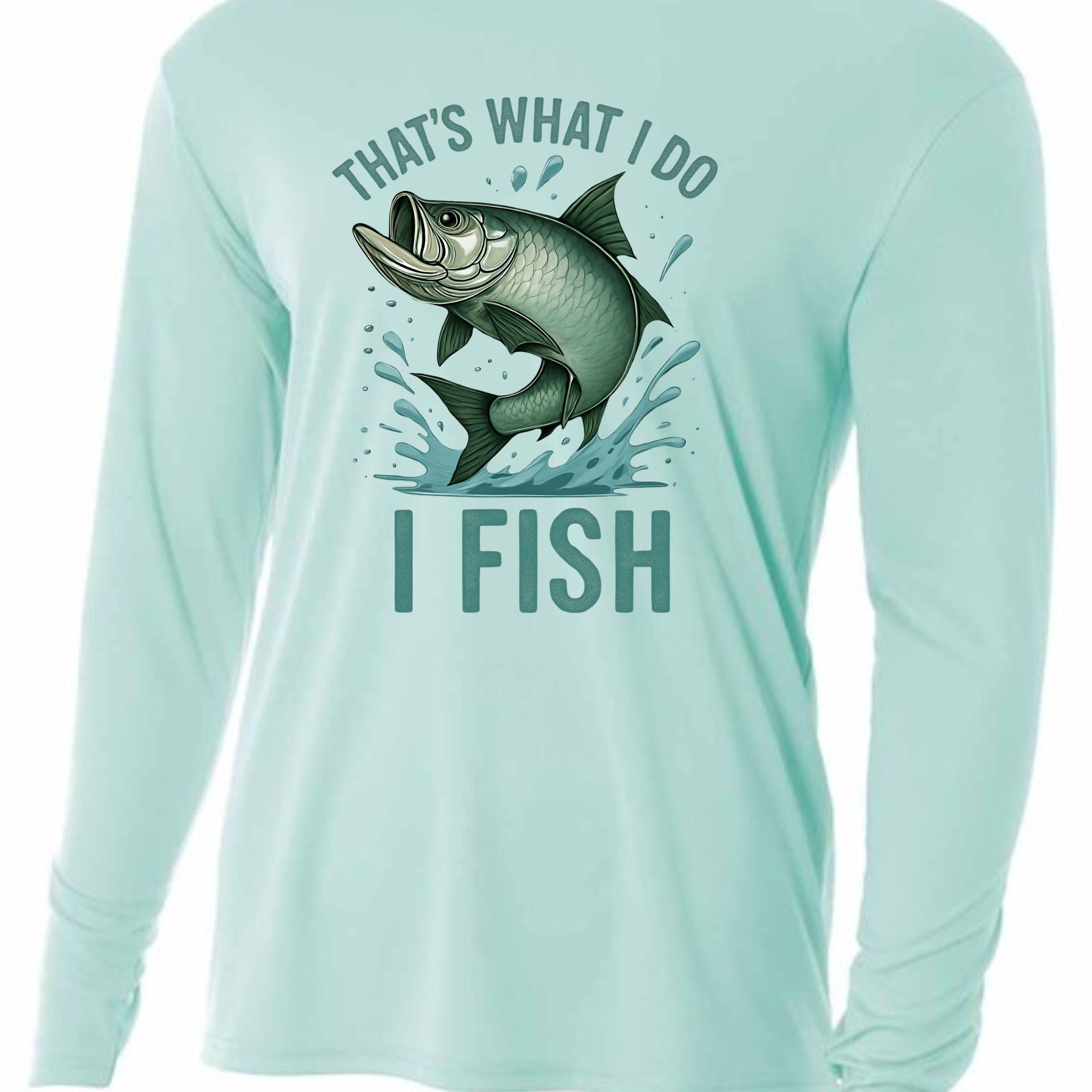 Tarpon Fishing Shirt That's What I Do I Fish Tee Angler Gift Shirt for Fishermen Outdoors Fisherman Apparel