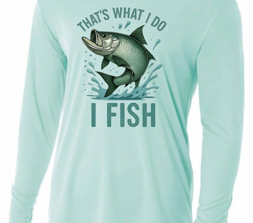 Tarpon Fishing Shirt That's What I Do I Fish Tee Angler Gift Shirt for Fishermen Outdoors Fisherman Apparel