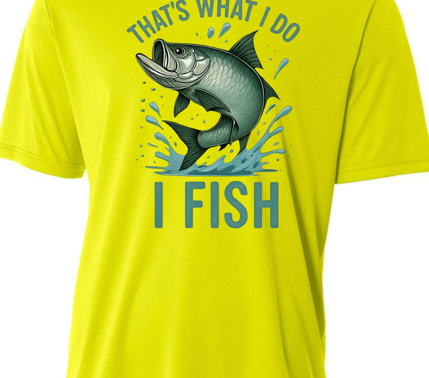 Tarpon Fishing Shirt That's What I Do I Fish Tee Angler Gift Shirt for Fishermen Outdoors Fisherman Apparel