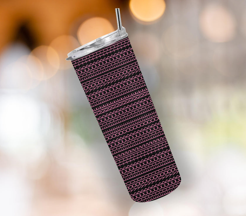 Optical Illusion 20oz Tumbler - Funny Fuck You Fuck This Fuck Me Graphic Cup - Unique Sarcastic Gift for Friends & Coworkers