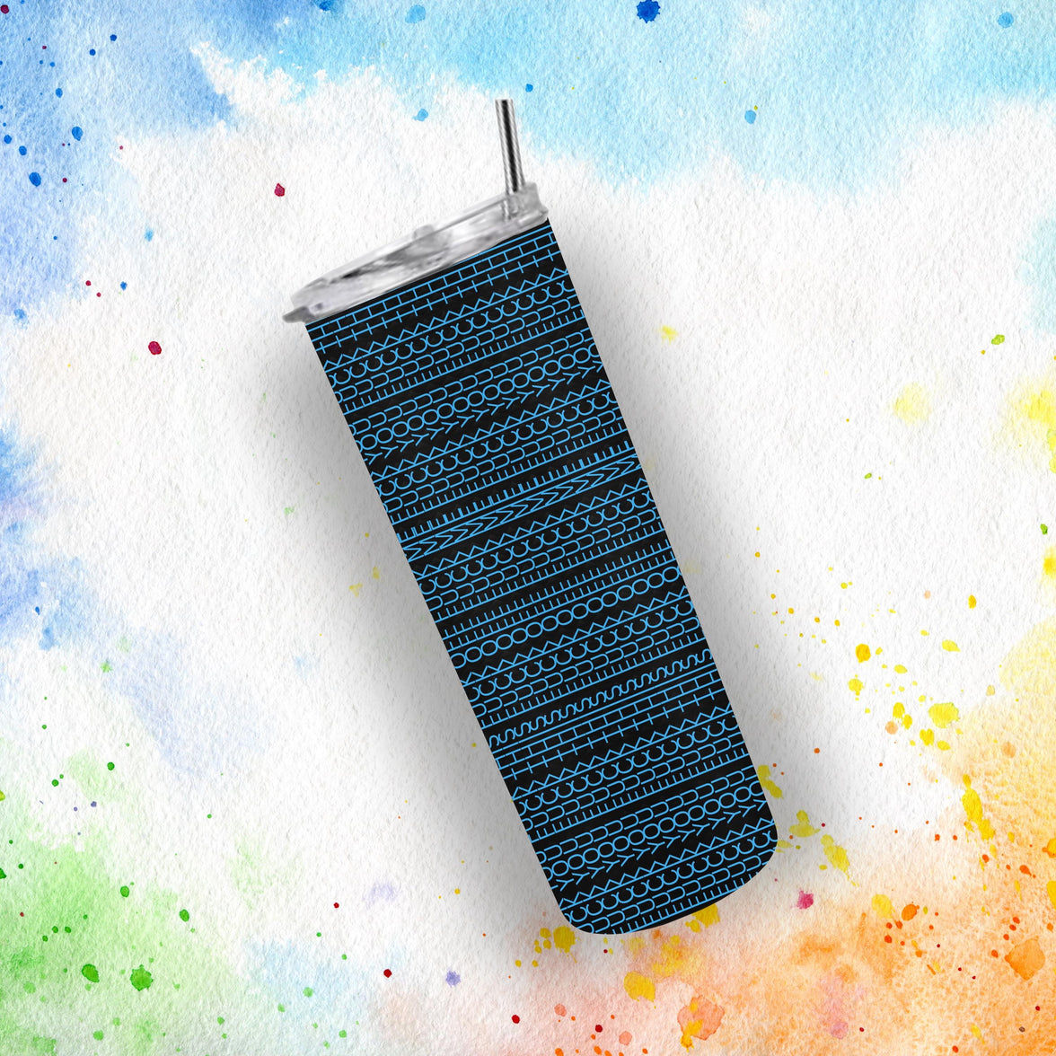 Optical Illusion 20oz Tumbler - Funny Fuck You Fuck This Fuck Me Graphic Cup - Unique Sarcastic Gift for Friends & Coworkers