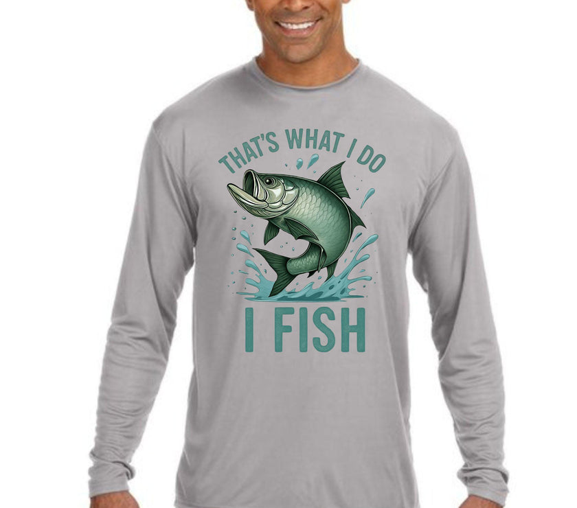 Tarpon Fishing Shirt That's What I Do I Fish Tee Angler Gift Shirt for Fishermen Outdoors Fisherman Apparel
