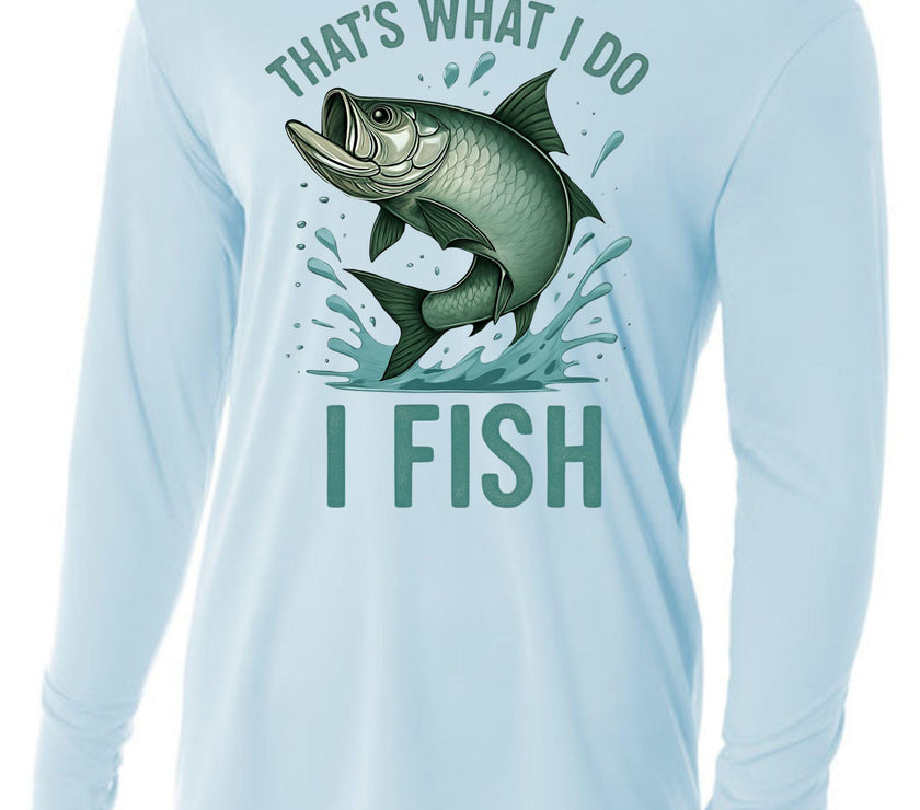 Tarpon Fishing Shirt That's What I Do I Fish Tee Angler Gift Shirt for Fishermen Outdoors Fisherman Apparel