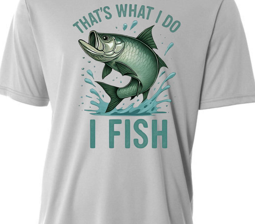 Tarpon Fishing Shirt That's What I Do I Fish Tee Angler Gift Shirt for Fishermen Outdoors Fisherman Apparel