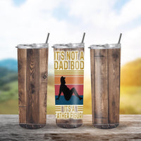 Father Figure 20 oz Tumbler – Funny Dad Bod Gift, Insulated Coffee Cup, Father's Day Present, Drinkware for Dad