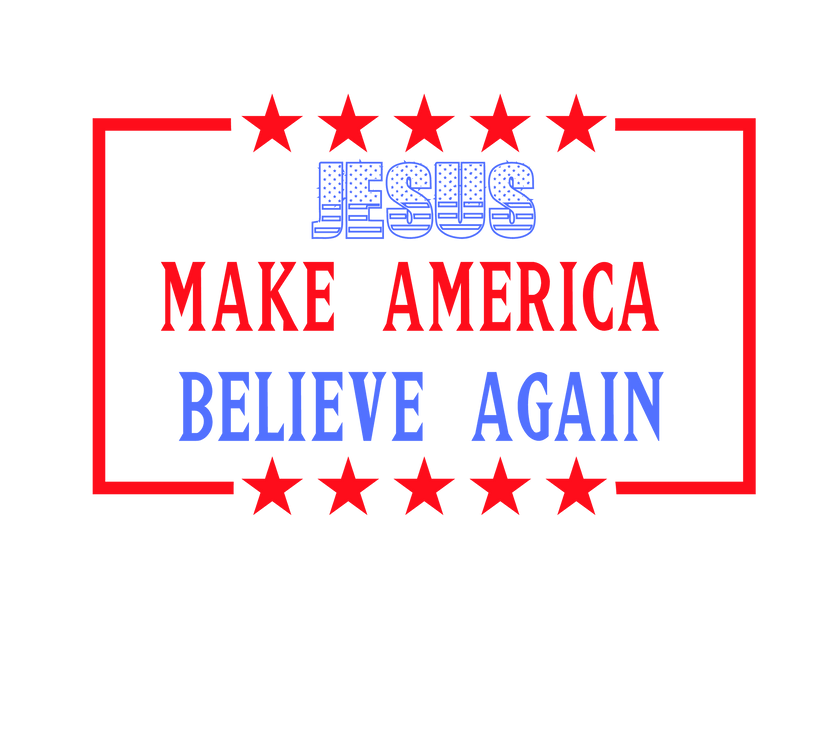 Jesus Make America Believe Again Christian Religious 20oz Tumbler - My Store