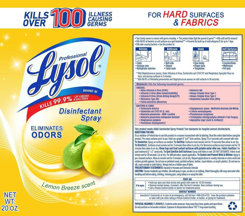 Lemon Lysol Funny 20oz Tumbler - My Store