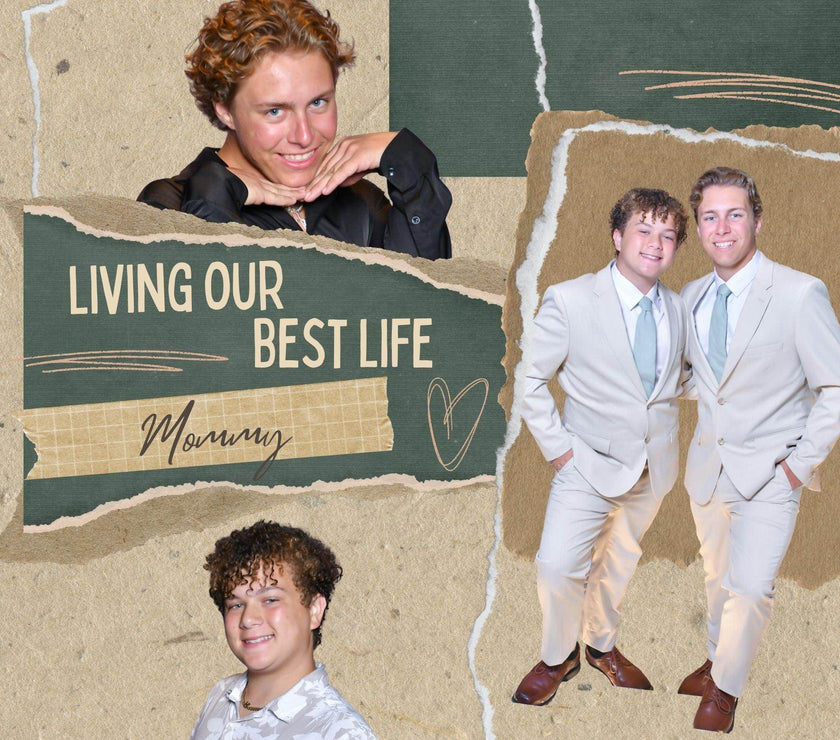 Living our Best Life 20oz Tumbler with 3 pictures - My Store