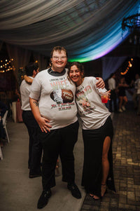 Looking for a unique Bouquet/Garter toss alternative for your Wedding Day | Wife/Husband T-Shirt Toss - My Store