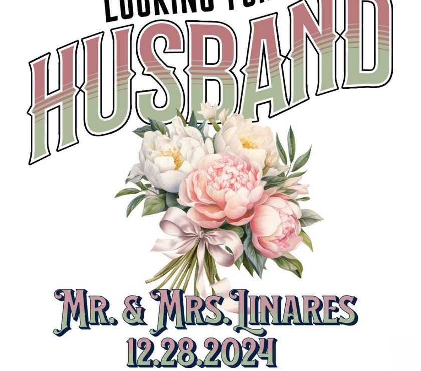 Looking for a unique Bouquet/Garter toss alternative for your Wedding Day | Wife/Husband T-Shirt Toss - My Store