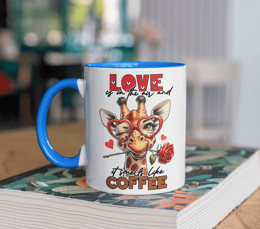 Love Is In The Air & It Smells Like Coffee - Coffee Mug - My Store