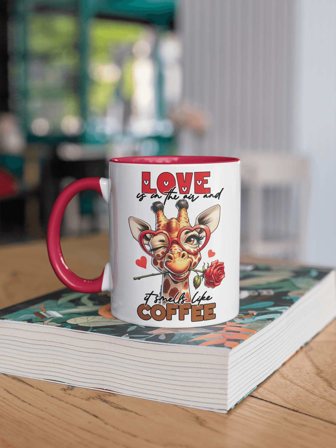 Love Is In The Air & It Smells Like Coffee - Coffee Mug - My Store
