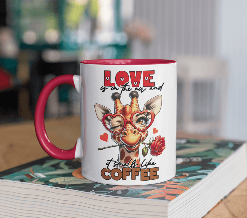 Love Is In The Air & It Smells Like Coffee - Coffee Mug - My Store