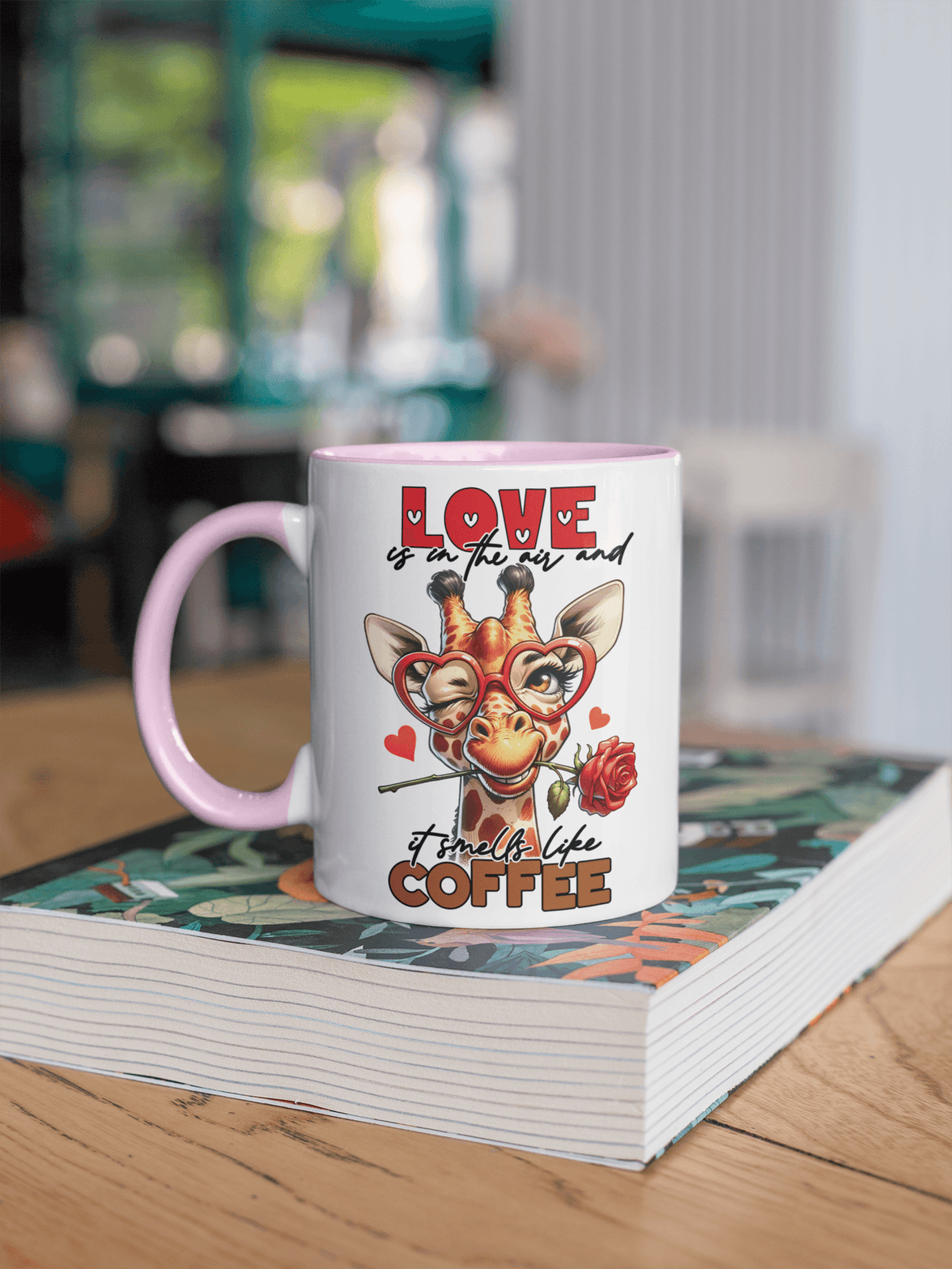 Love Is In The Air & It Smells Like Coffee - Coffee Mug - My Store