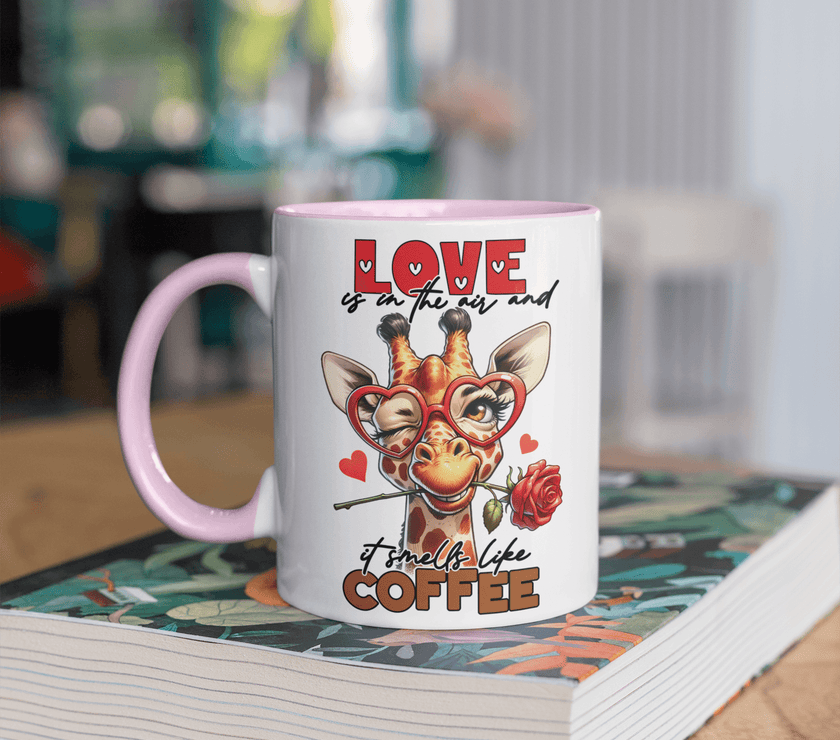 Love Is In The Air & It Smells Like Coffee - Coffee Mug - My Store