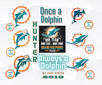 Miami Dolphin All Mascots Logos through the years 20oz Tumbler with your name and date - My Store