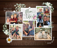 Mom Life 20oz Tumbler with Pictures - My Store