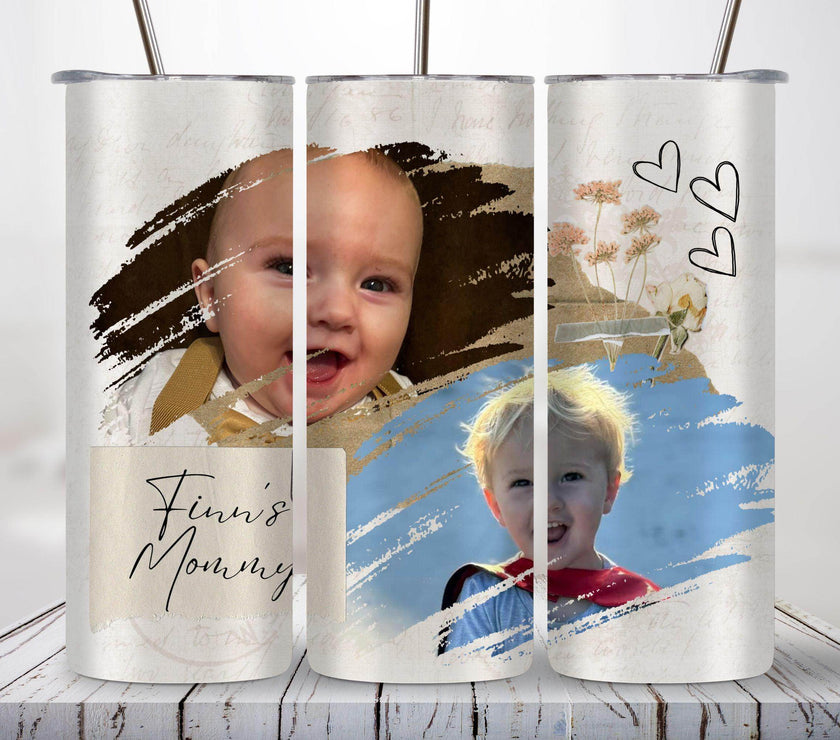Mommy, Mom, Grandma, Mimi customized 20oz tumbler with pictures - My Store