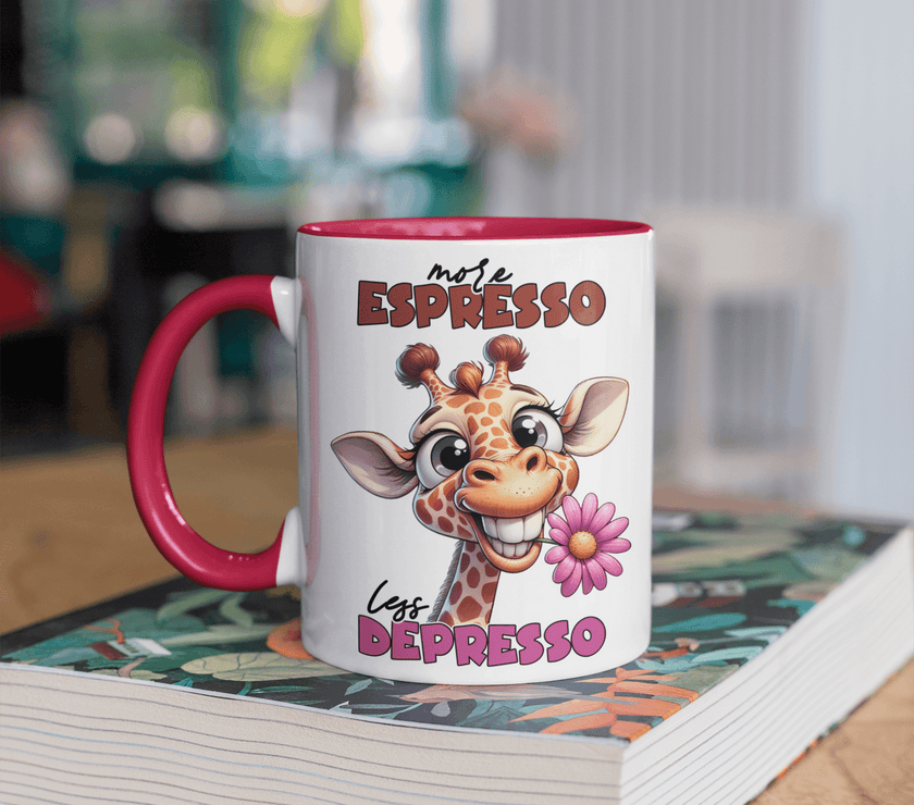 More Espresso, Less Depresso Coffee Mug - My Store
