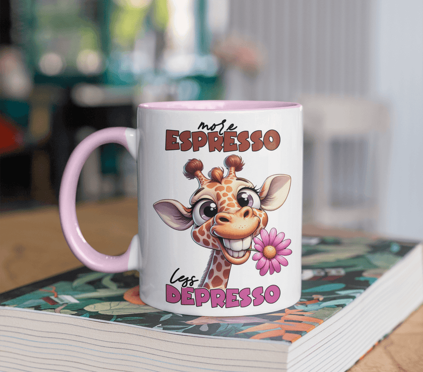 More Espresso, Less Depresso Coffee Mug - My Store