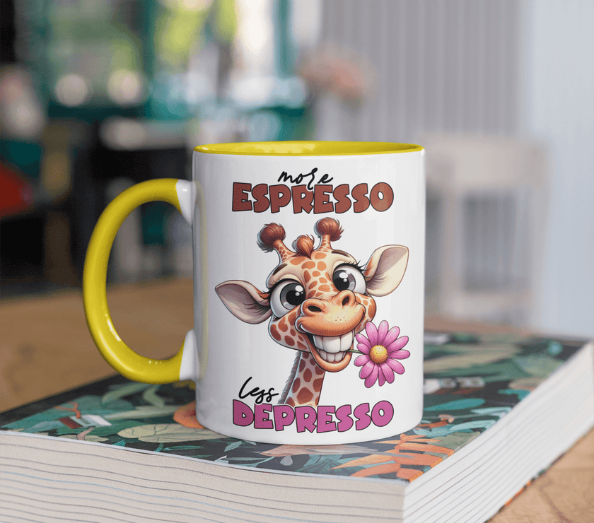 More Espresso, Less Depresso Coffee Mug - My Store