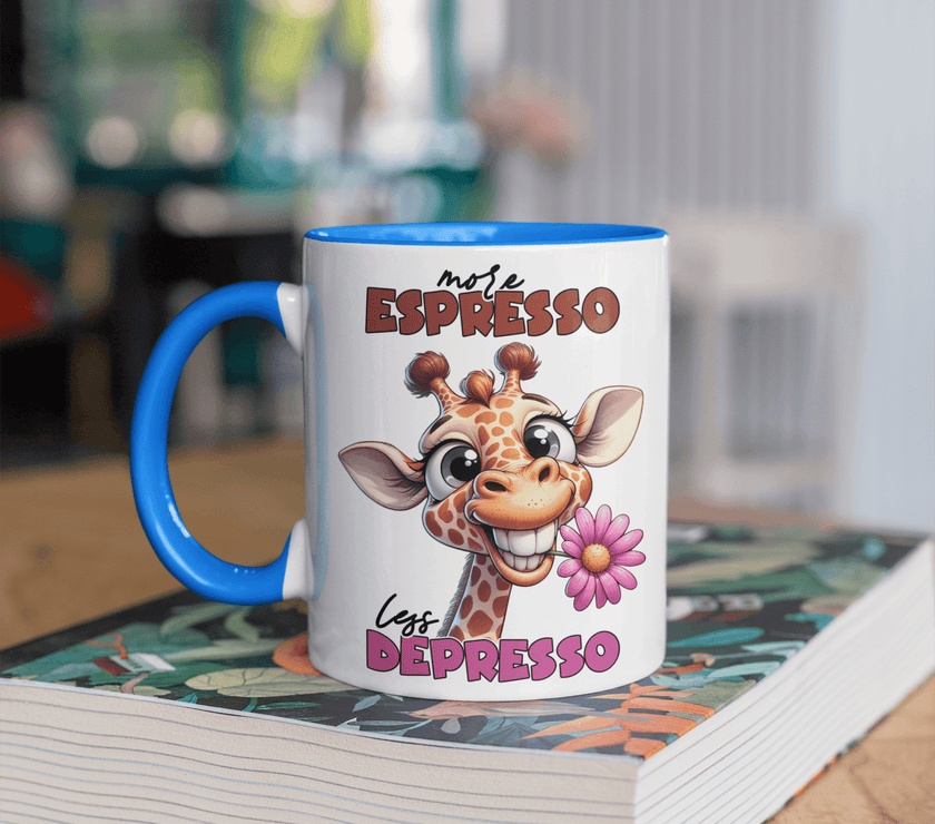 More Espresso, Less Depresso Coffee Mug - My Store