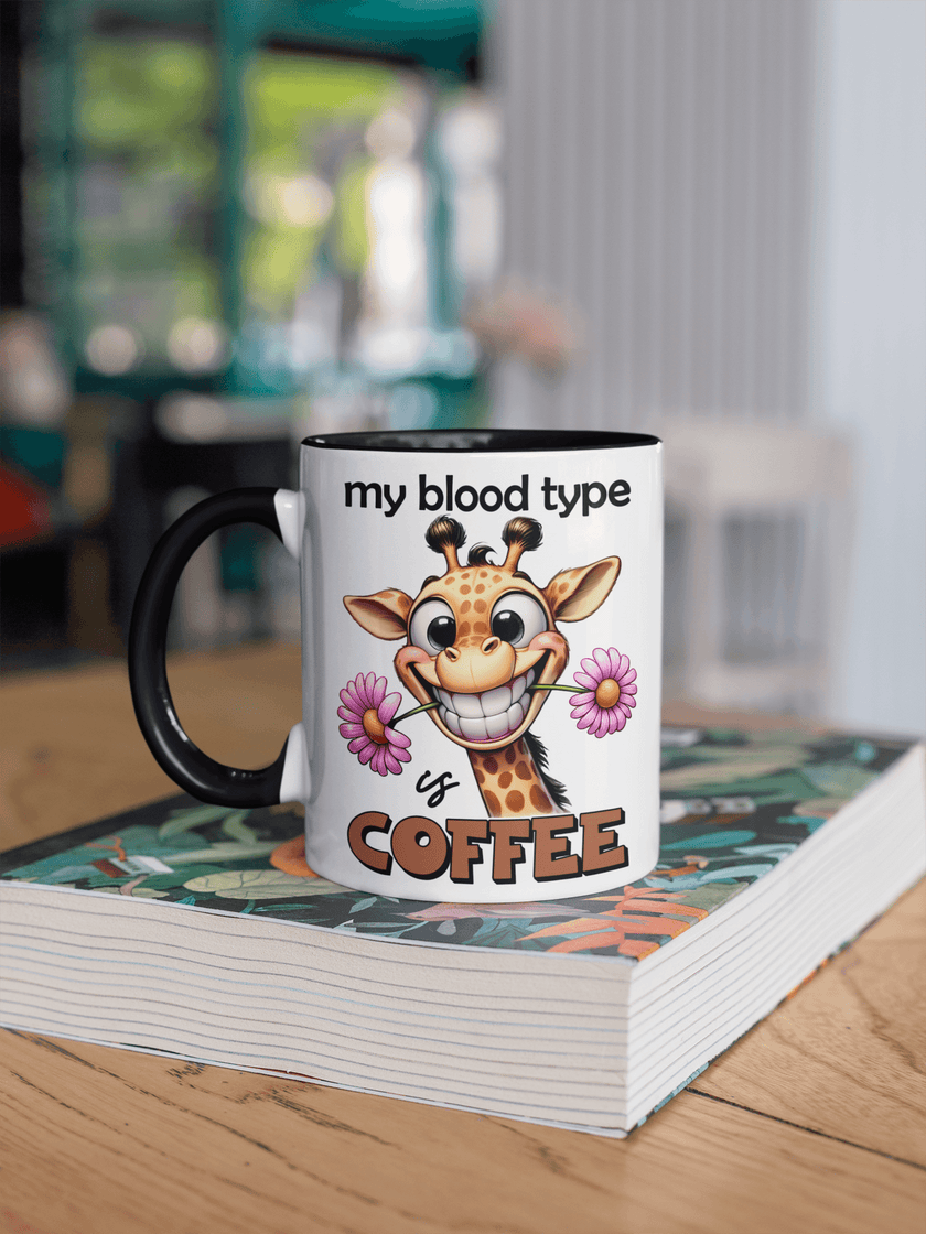 My Blood Type Is Coffee - Coffee Mug - My Store