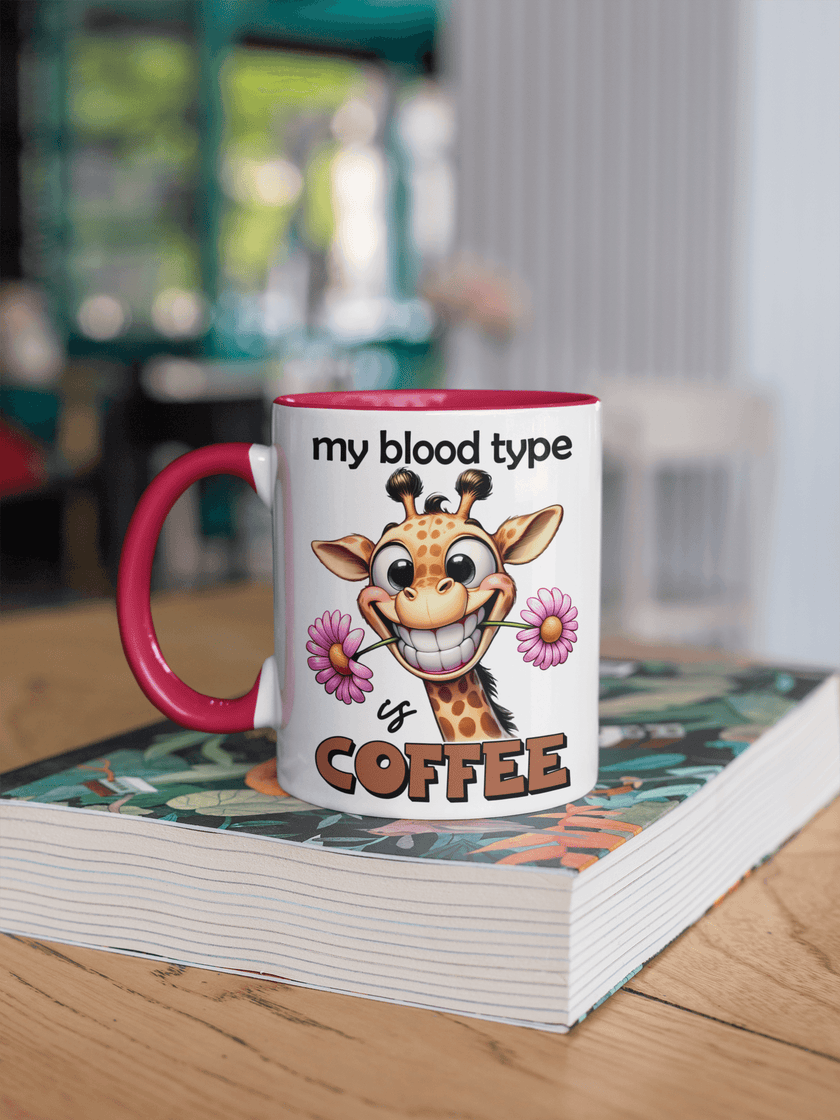 My Blood Type Is Coffee - Coffee Mug - My Store