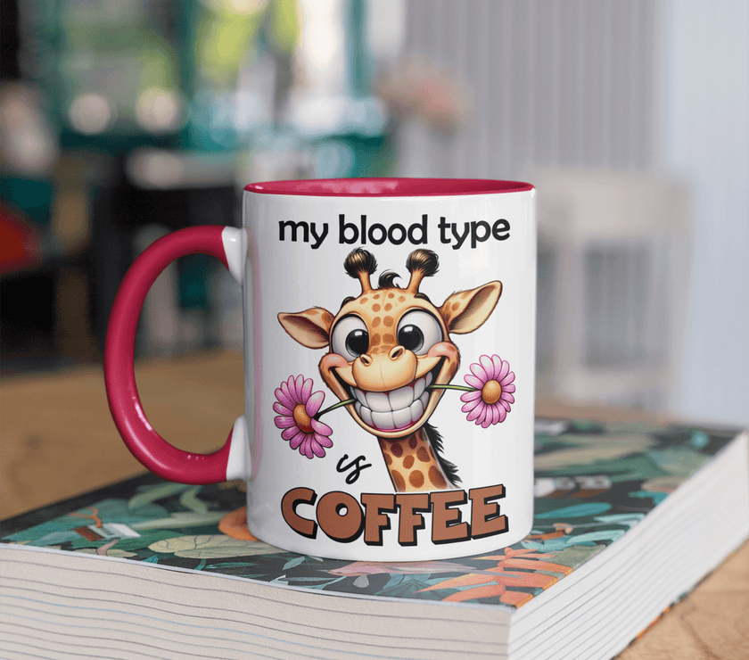 My Blood Type Is Coffee - Coffee Mug - My Store