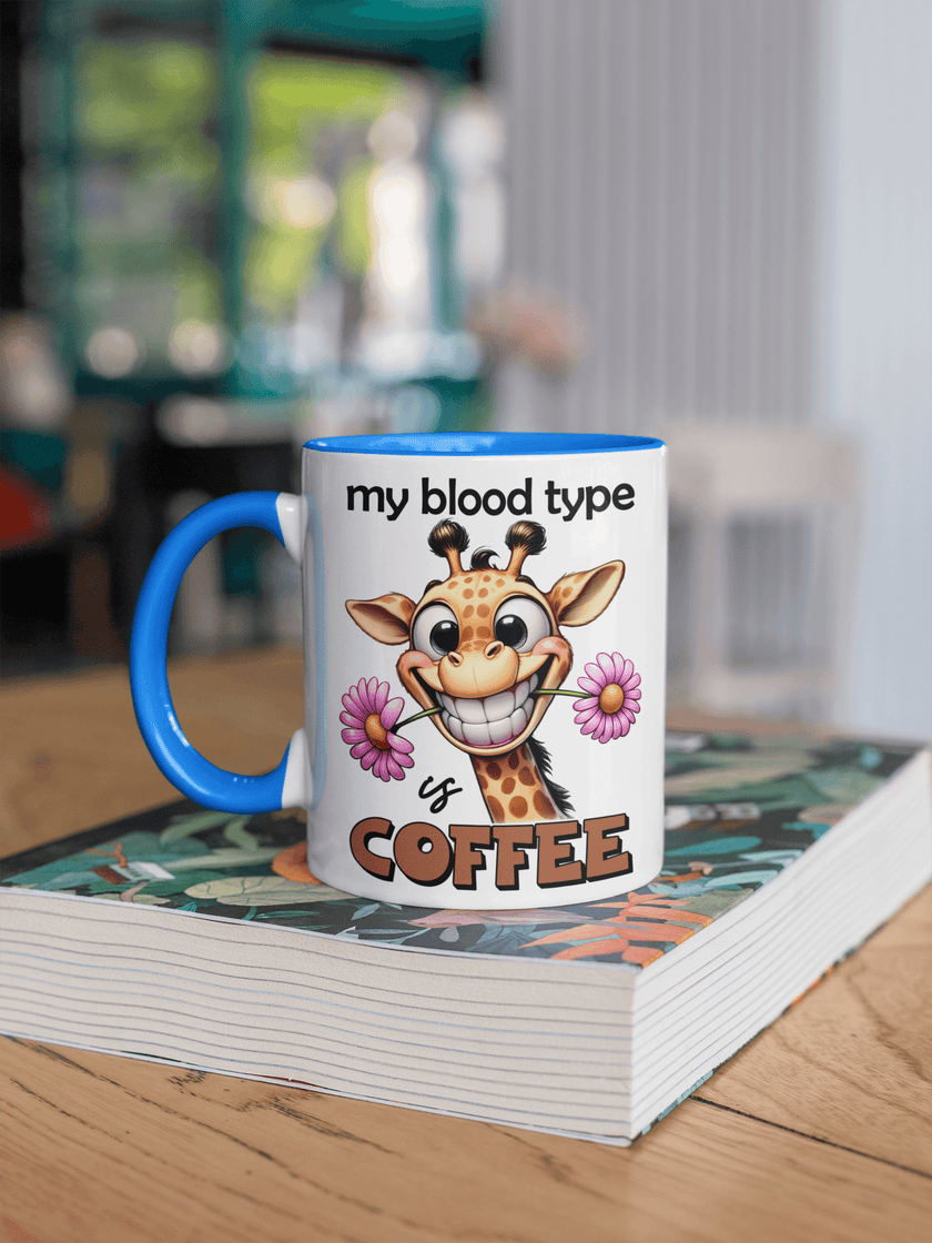 My Blood Type Is Coffee - Coffee Mug - My Store