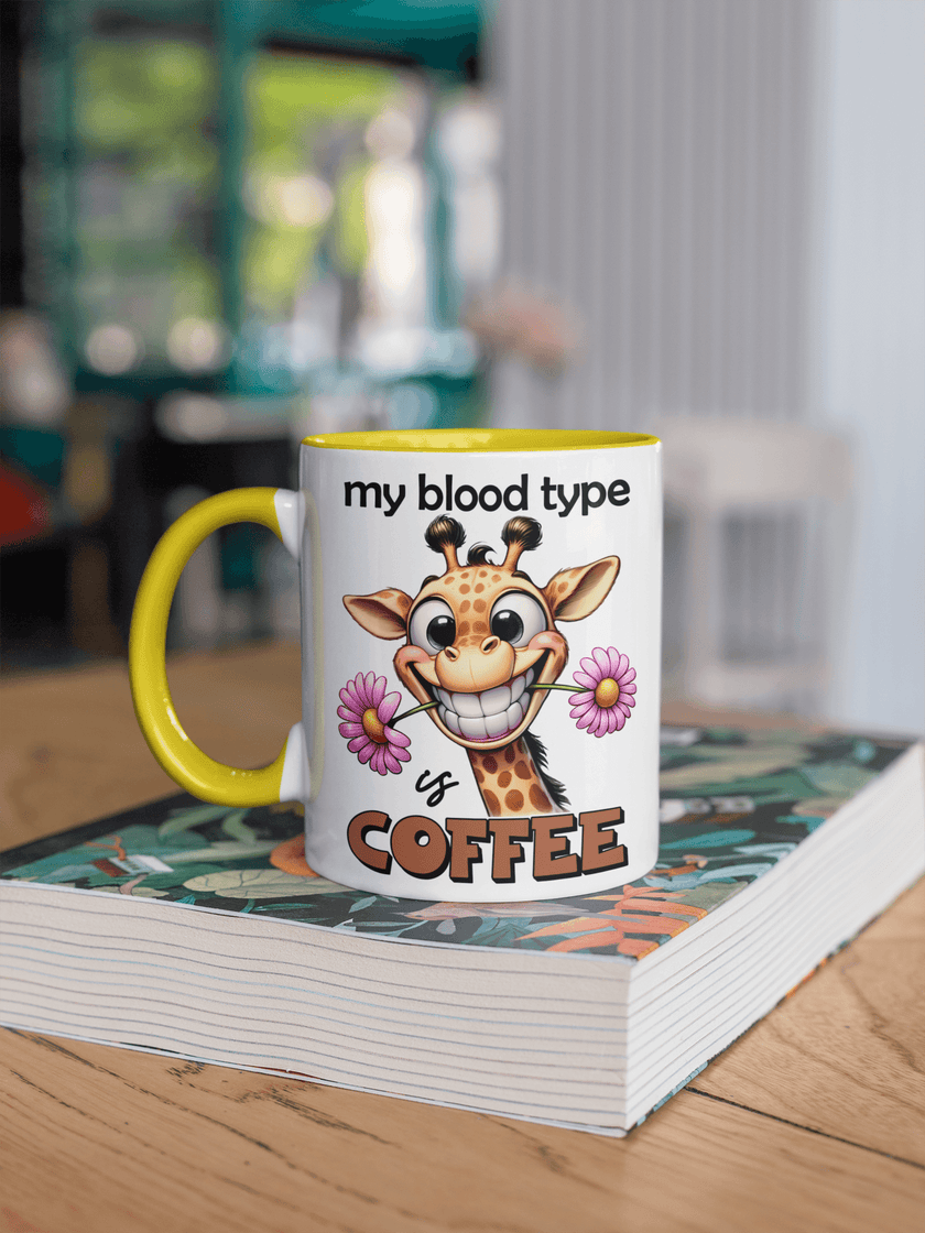 My Blood Type Is Coffee - Coffee Mug - My Store